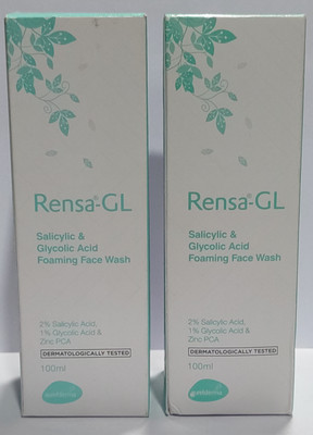 Aurelderma RENSA-GL FACE WASH PACK OF 2( 2 X 100 ML) Face Wash(200 ml)
