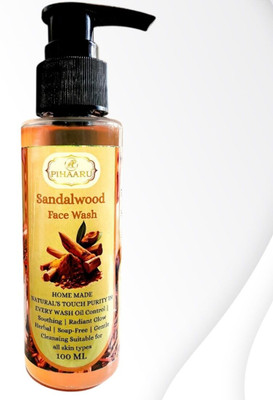 Pihaaru Sandal Shine  – Natural Radiance Formula – 100ml/ Face Wash(100 ml)