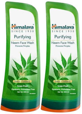 Himalaya Herbals PURIFYING NEEM FACE WASH 300ML PACK OF 2 Face Wash(600 ml)