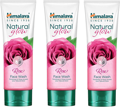 HIMALAYA Natural Glow Rose  100ml Face Wash(300 ml)