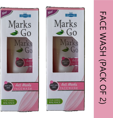 HAPDCO MARKS GO ANTI MARKS FACE WASH (PACK OF 2) Face Wash(130 ml)