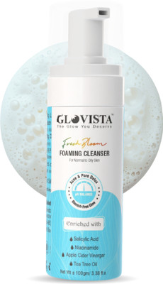 Glovista Foaming Cleanser – Gentle  for Deep Cleansing & Oil Control Face Wash(100 g)