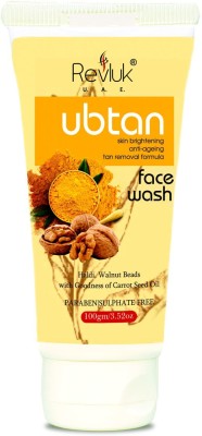 revluk Ubtan face wash With Turmeric & Saffron For Oily Skin & All Skin Type Face Wash(100 g)