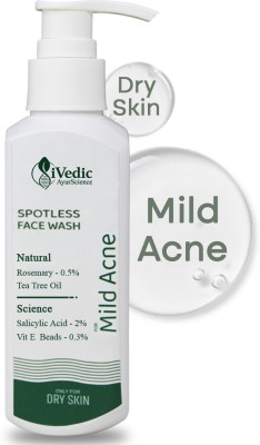 iVedic AyurScience Acne End Cleanser - Only For Dry Skin With Mild Acne Face Wash(150 ml)