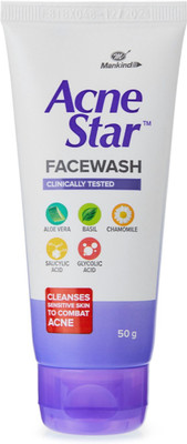 acnestar FACE CLINSING FACE WASH GEL Face Wash(50 g)