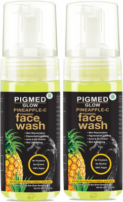 Neuhack Pigmed Vitamin C Face wash for pigmentation, acne & spots reduction(Pack of 2) Face Wash(120 ml)