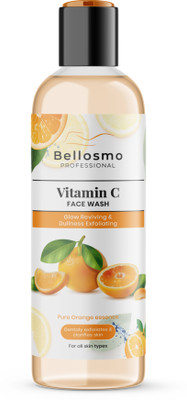 bellosmo PROFESSIONAL Vitamin C with Vitamin C and Turmeric for Skin Illumination (100ml) Face Wash(100 ml)