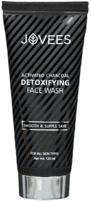 JOVEES Activated Charcoal Detoxifying , 120ml Face Wash(120 ml)
