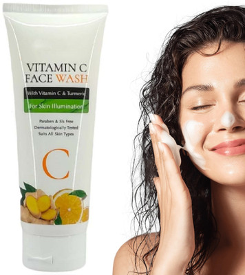 THTC Vitamin C  for Pimples, Dry & Oily Skin  Face Wash(130 g)