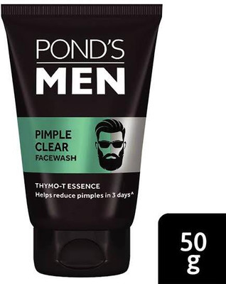 POND's Men Pimple Clear Facewash Reduces Pimple in 3 Day, 50g Face Wash(50 g)