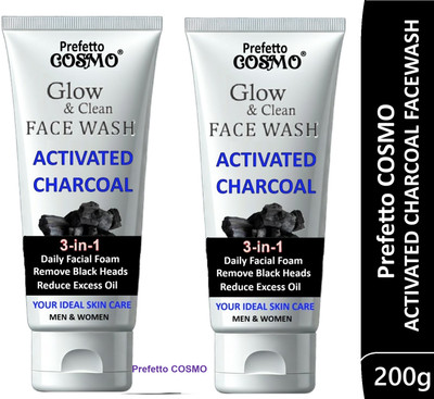 Prefetto COSMO Control Oil & Acne with Charcoal Face Wash(200 g)