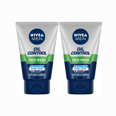 NIVEA 2pc Oil Control 100ml Facewash Set of 2 Face Wash(200 g)