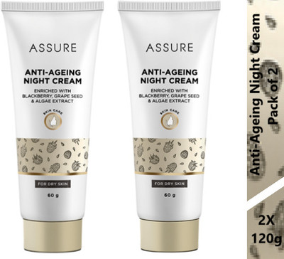 ASSURE Anti-Ageing Night Cream Enriched with Blackberry Face Wash(120 g)