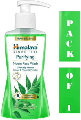HIMALAYA Newly Launched Purifying Neem Anti Acne & Pimple  200ml Face Wash(200 g)