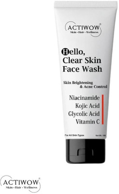 ACTIWOW Hello Clear Skin  With Herbal Antioxidant Power Face Wash(100 g)