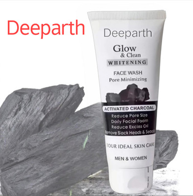 Deeparth Bright Miracle Detox Facewash with 10X Power of Charcoal | CFW033 for Face Wash(100 ml)