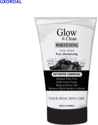uxoroal Charcoal  for Pore Detox & Smooth Skin Texture Face Wash(100 g)