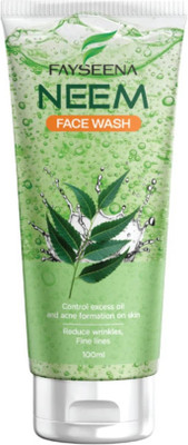 Fayseena Neem  with Aloe Vera Extract – Deep Cleansing for Pimple-Free, Clear Skin Face Wash(100 ml)