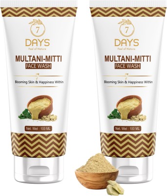 7 Days Multani Mitti Face wash Face Wash(200 ml)