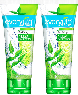 Everyuth Naturals Neem face wash 50g Combo Pack of 1 Face Wash(100 g)