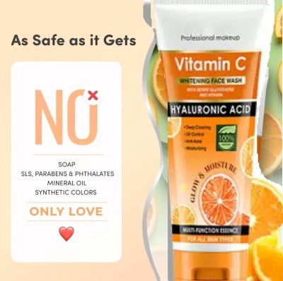 HUZURLU Vitamin C for all day use  Face Wash(100 g)