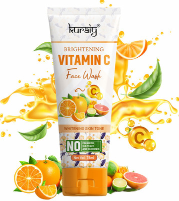 kuraiy Vitamin C for Skin Glow & Illumination With Vitamin C  Face Wash(75 ml)
