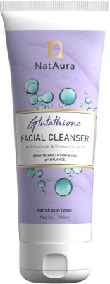 NatAura Glutathione Face Cleanser Face Wash(100 ml)