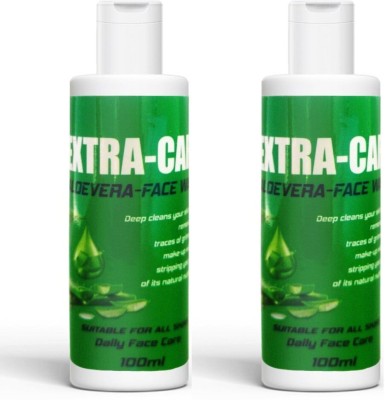 My Herbals Extra-Care Face wash | Aloe vera facewash for all skin type (Pack Of 2) Face Wash(100 ml)
