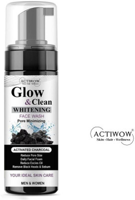ACTIWOW Glow & Clean Energizing Citrus Foam Wash Face Wash(150 ml)