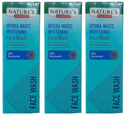 Nature's Essence Professional Hydra Whitening  (Pack of 3*120ML) Face Wash(360 ml)