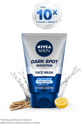 Nivea Men Dark Spot Reduction 3P Listing Face Wash(100 g)