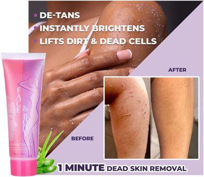 AEPRUY Tanning remover Exfoliating Scrub For Tan Removal/De-Tan Body 100 Tanning Liquid