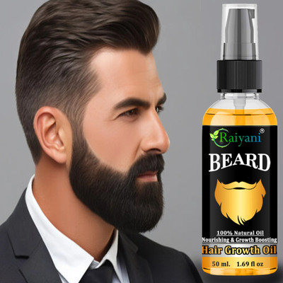 Raiyani Beard Boost Growth Oil – Fuller, Stronger Beard Care Solution Face Wash(50 ml)