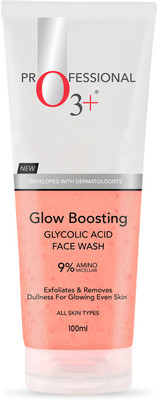 O3+ Glow boosting glycolic acid brightening face wash Face Wash(100 ml)