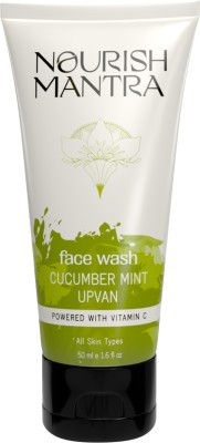 Nourish Mantra Cucumber Mint Upvan Cleanser Excess Oil Removal With Vitamin C Face Wash(50 ml)