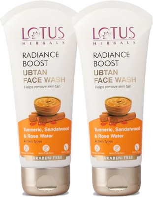 LOTUS HERBALS Radiance Boost Ubtan Rose Face Wash(100 g)