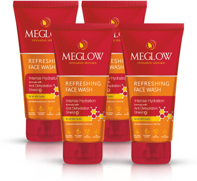 meglow Refreshing Facewash Men & Women for Deep Cleansing & Hydration | All Skin Types Face Wash(280 g)