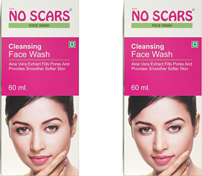 NO SCARS ANTI ACNE FACE WASH GEL 60 ML PACK OF 2 Face Wash(120 ml)