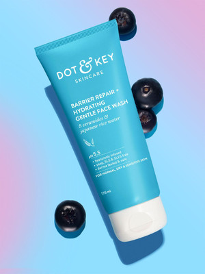 Dot & Key Barrier Repair + Hydrating Gentle  With Probiotic| Ceremide  Face Wash(175 ml)