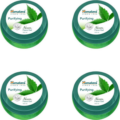 HIMALAYA NEEM FACE GEL 100ML PACK OF 4 Face Wash(400 ml)