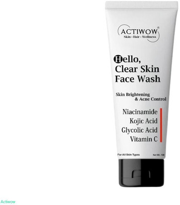 ACTIWOW Hello  Herbal Daily Foam for Fresh Healthy Skin Face Wash(100 ml)