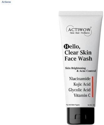 ACTIWOW Hello  Gentle Foam Cleanser with Vitamin E Face Wash(100 ml)