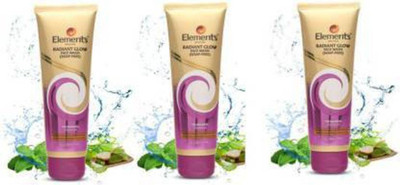 Element RADIANT GLOW facewash pack of 3 (3X100ml) Face Wash(3 g)