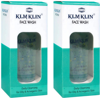 KLM LABORATORIES KLM Klin  Pack of 2 | Gentle Skin Cleanser for Oil Face Wash(100 ml)