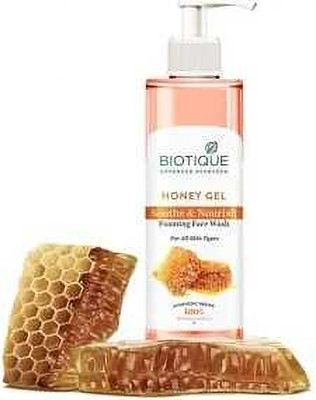 BIOTIQUE HONEY GEL FACE WASH BRIGHTENING FACE WASH 100ml FACE WASH ( FOR ALL SKIN TYPE) Face Wash(200 ml)
