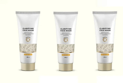 Asclepius Clarifying  (Pack of 3) Face Wash(60 g)