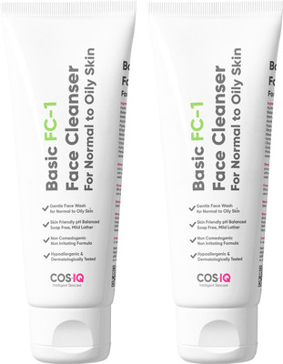 Cos-IQ FC-1 Face Cleanser for Oily Skin, Oil Control & Anti Acne Face Wash(200 ml)