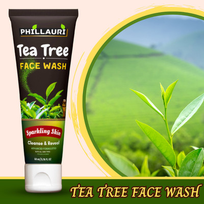 Phillauri Face Cleanser For Skin Refreshing |  | Tea Tree  Face Wash(60 ml)