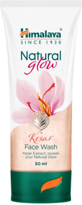 Himalaya Herbals NATURAL GLOW KESER FACE WASH 50ML PACK OF 1 Face Wash(100 ml)