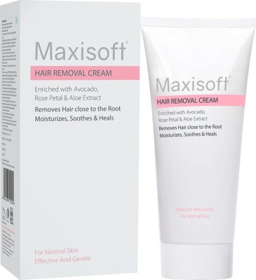 Maxisoft Hair Removal Cream 60 gm| With Aloe & Avocado | Paraben Free Cream(60 g)